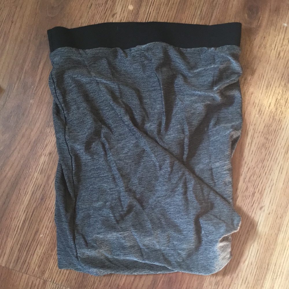 Guess double layered grey tight mini skirt